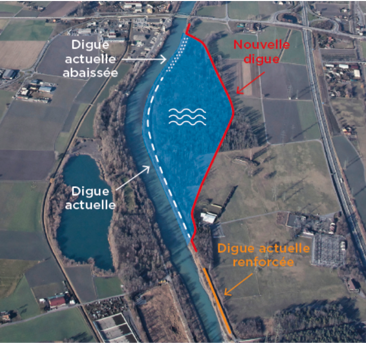 15 millions de francs pour sécuriser la plaine du chablais vaudois